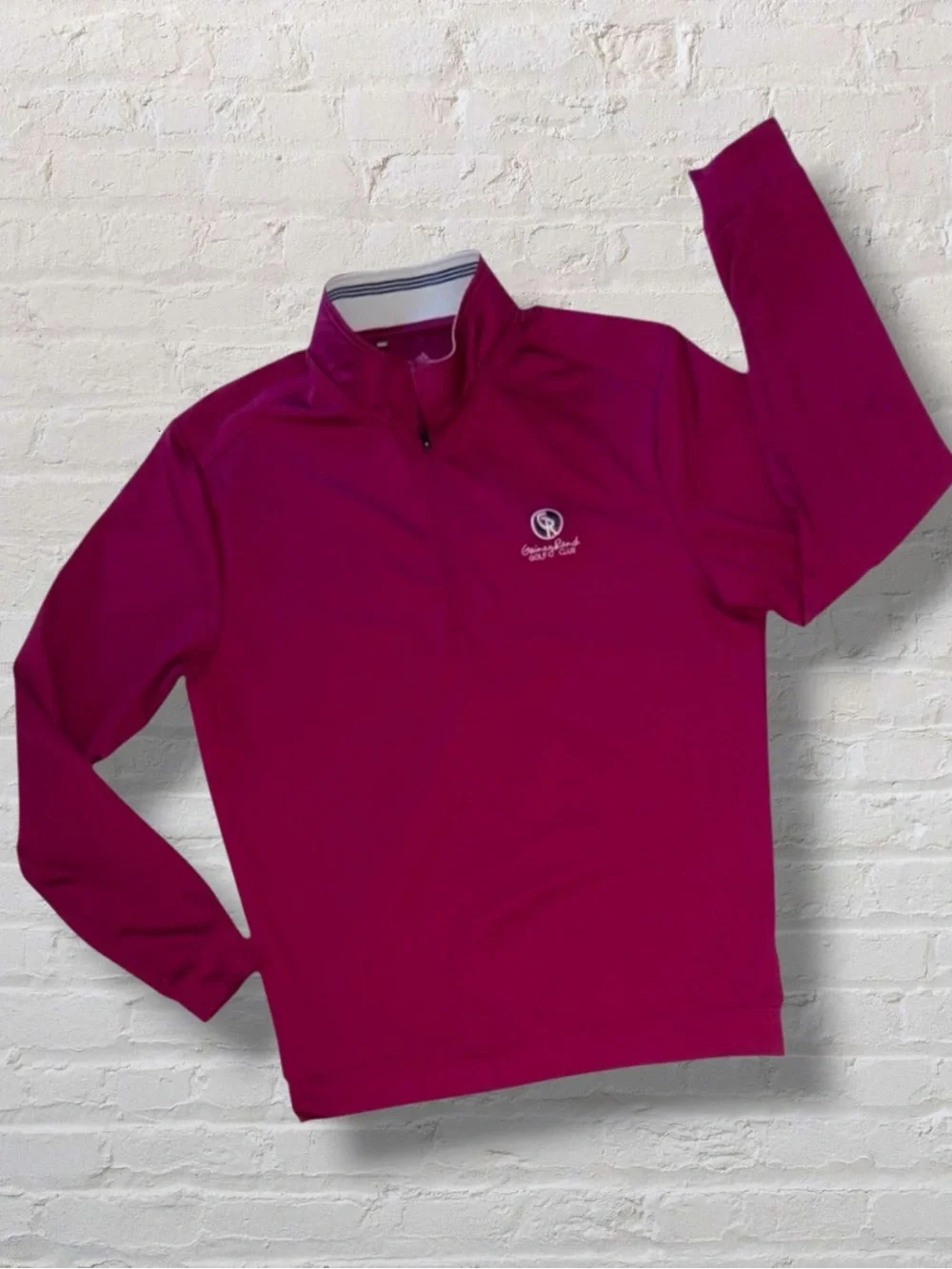 Adidas Golf Quarter Zip Pullover - Gainey Ranch Golf Club | Men’s Medium Maroon